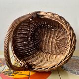Vintage wicker basket