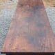 19th century farmhouse table with spindle legs, 225cm