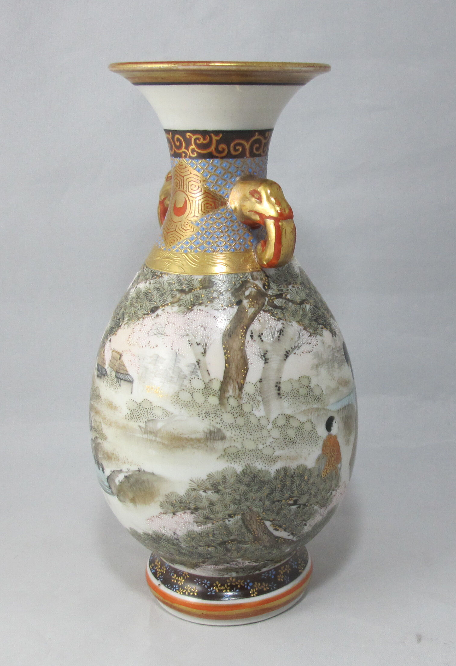 Ancien vase japonais Japon 19è siècle Selency