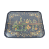 Napoleon III boiled cardboard tray old boiled cardboard tray
