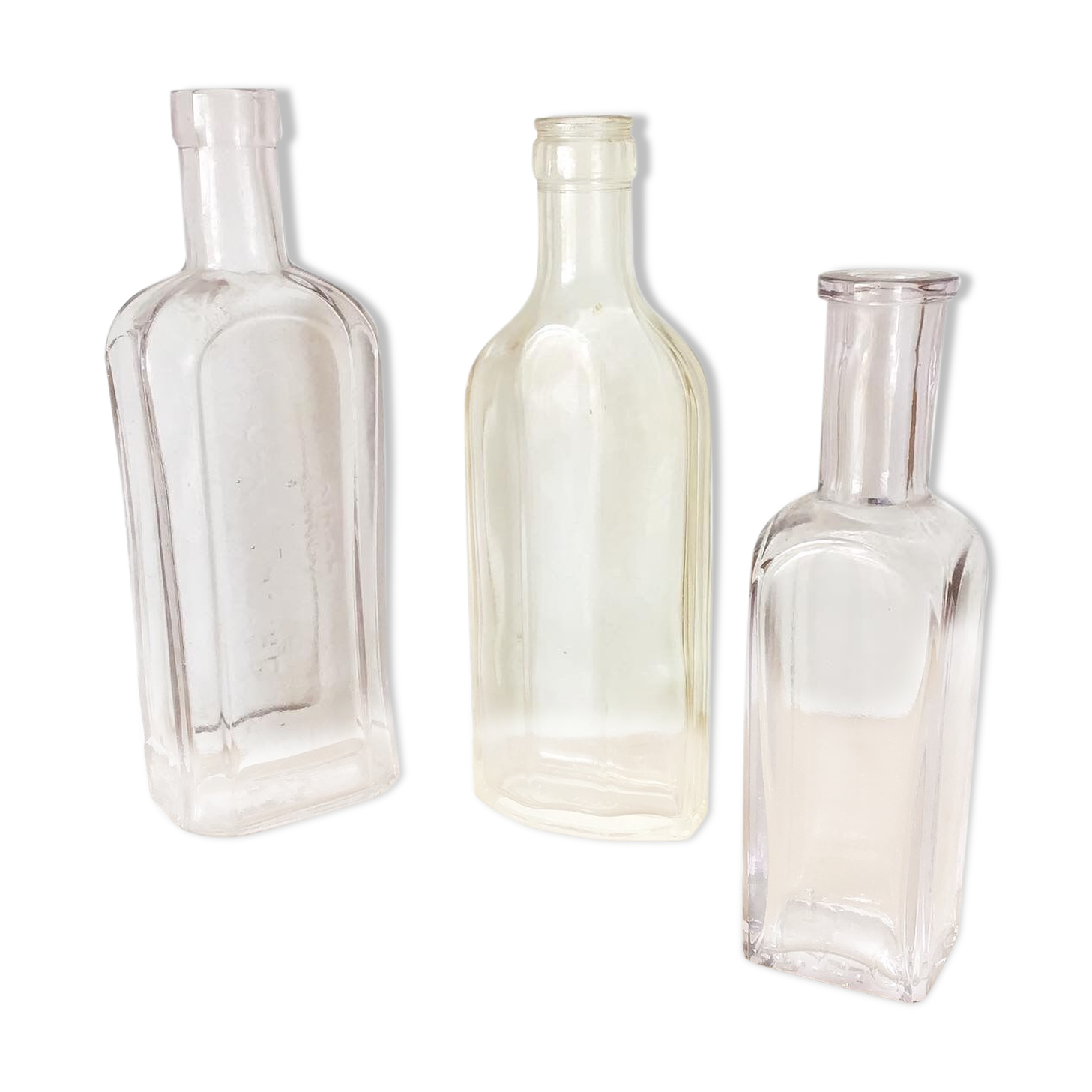 Batch of vintage apothecary bottles