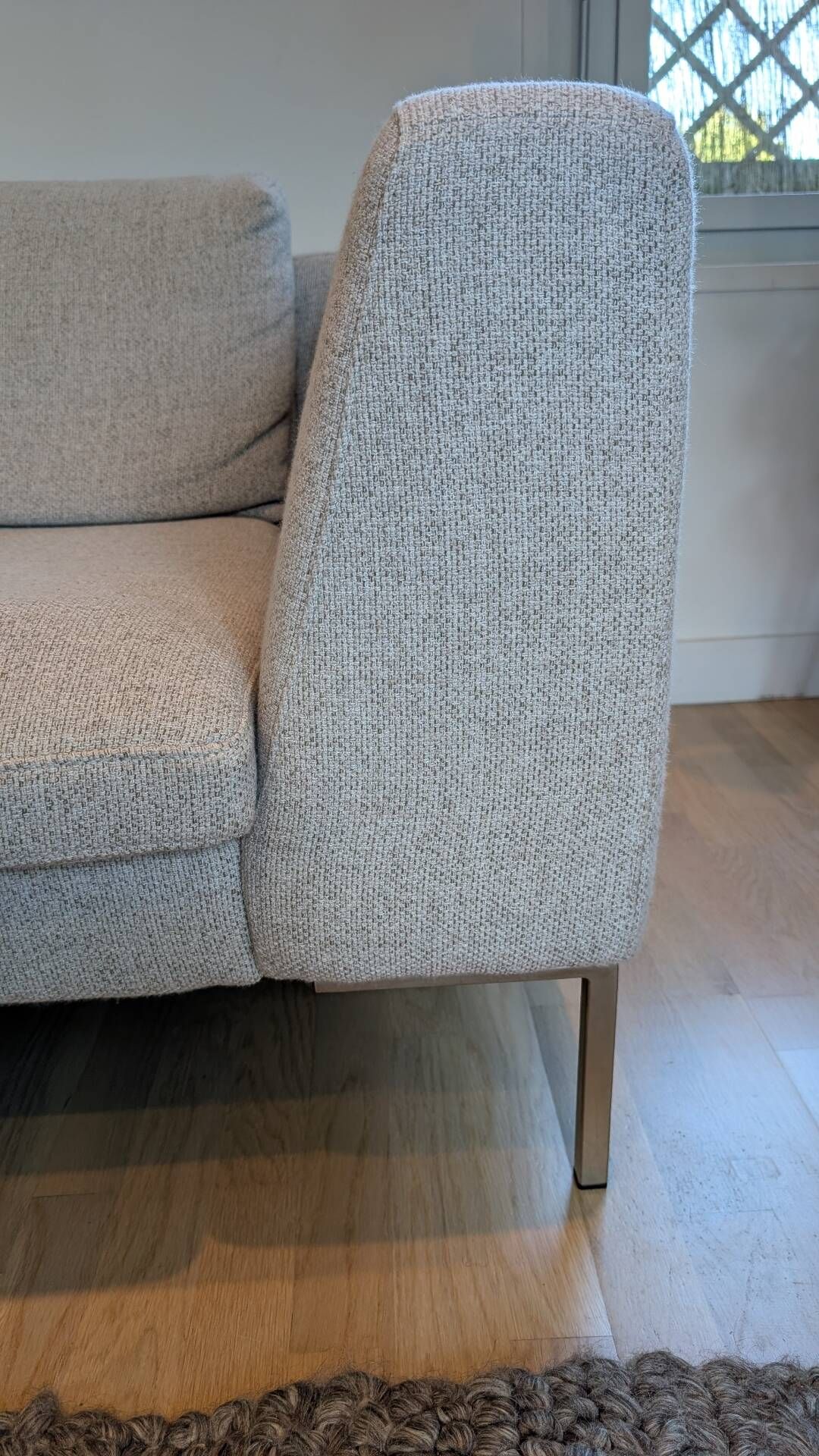 Montino 3-seater sofa Habitat in Lecce beige fabric