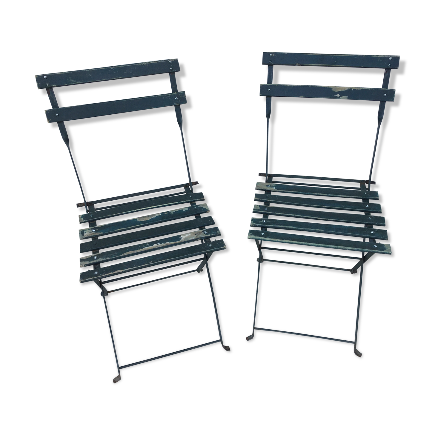 Retro folding garden chair