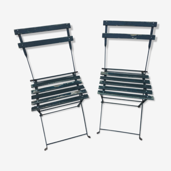 Retro folding garden chair