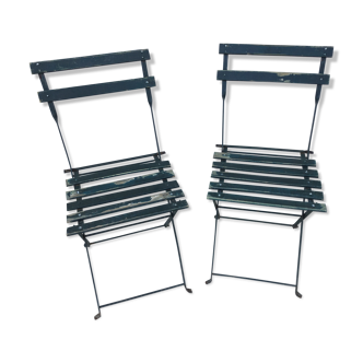 Chaises de jardin pliante rétro