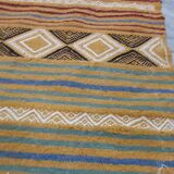 Tapis jaune berbère fait main 180×100cm