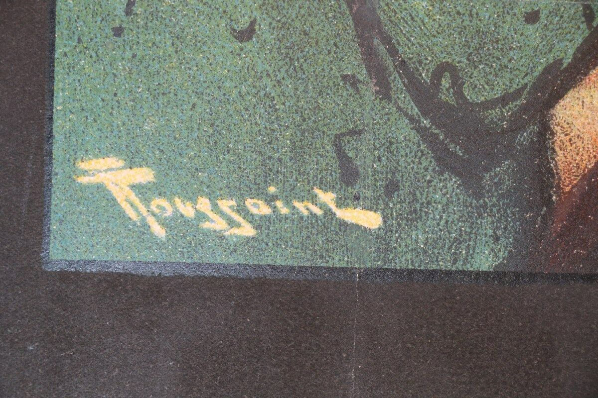 Old poster "3rd Brussels Fair", 1922