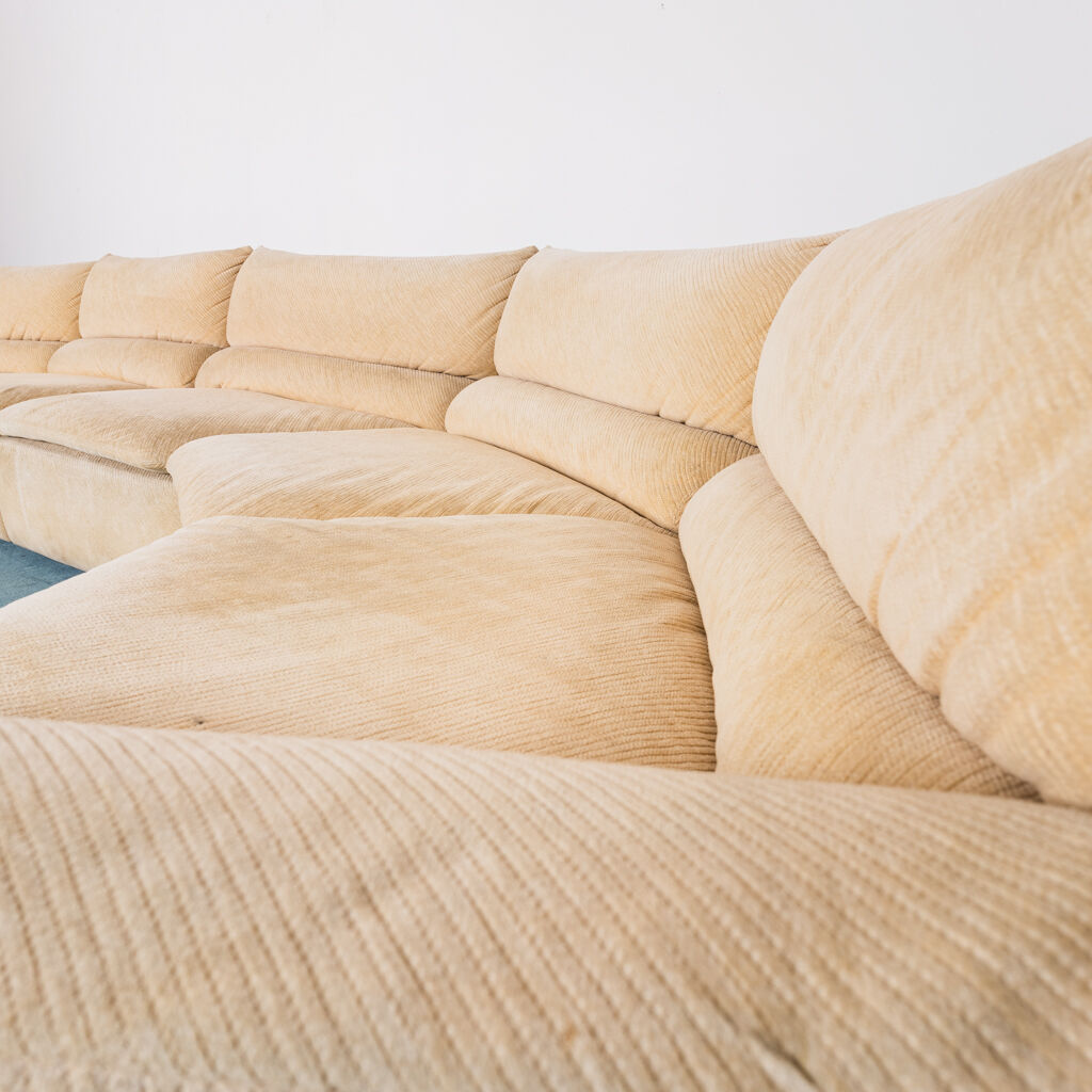 Flavorful queening modular sofa 1960
