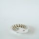 Shell pocket in silver metal, hallmarked, 20th century
