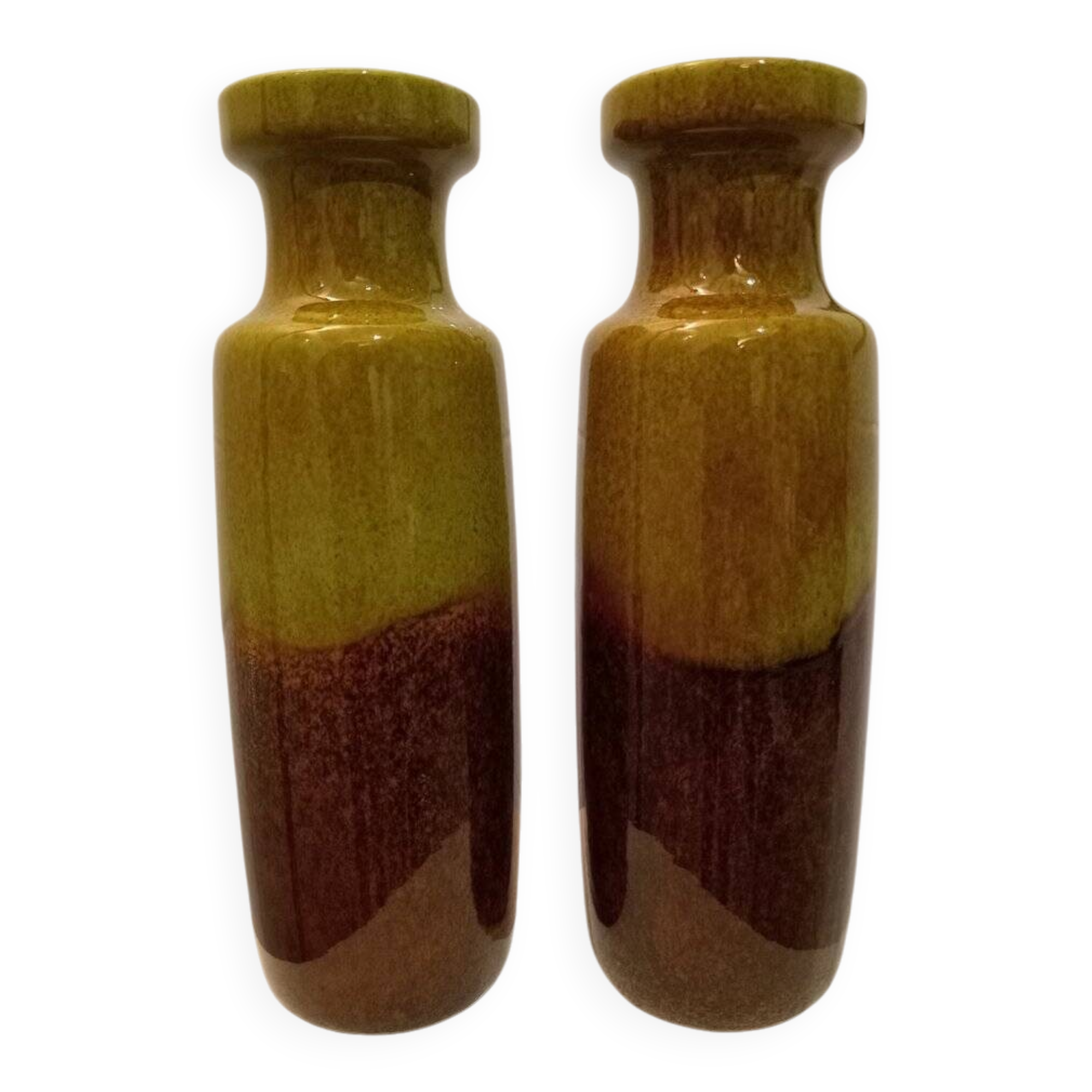 Sheurich vases, West Germany, 1970s, set of 2