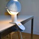 Spot lamp with mushroom clip sarlam years 80
