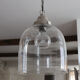 Suspension cloche en verre