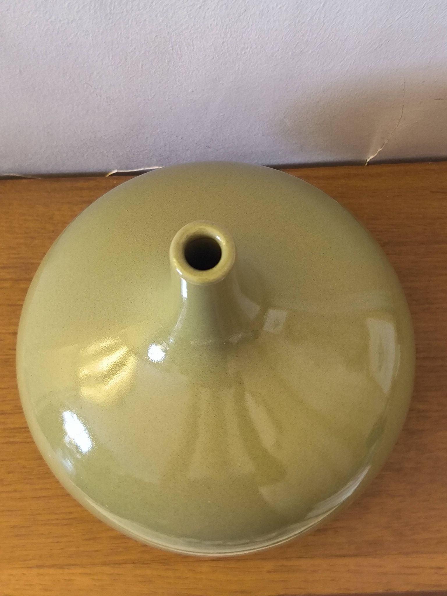 Round ceramic vase LES HERITIERS FRANCE - Creation Aimé Cécile