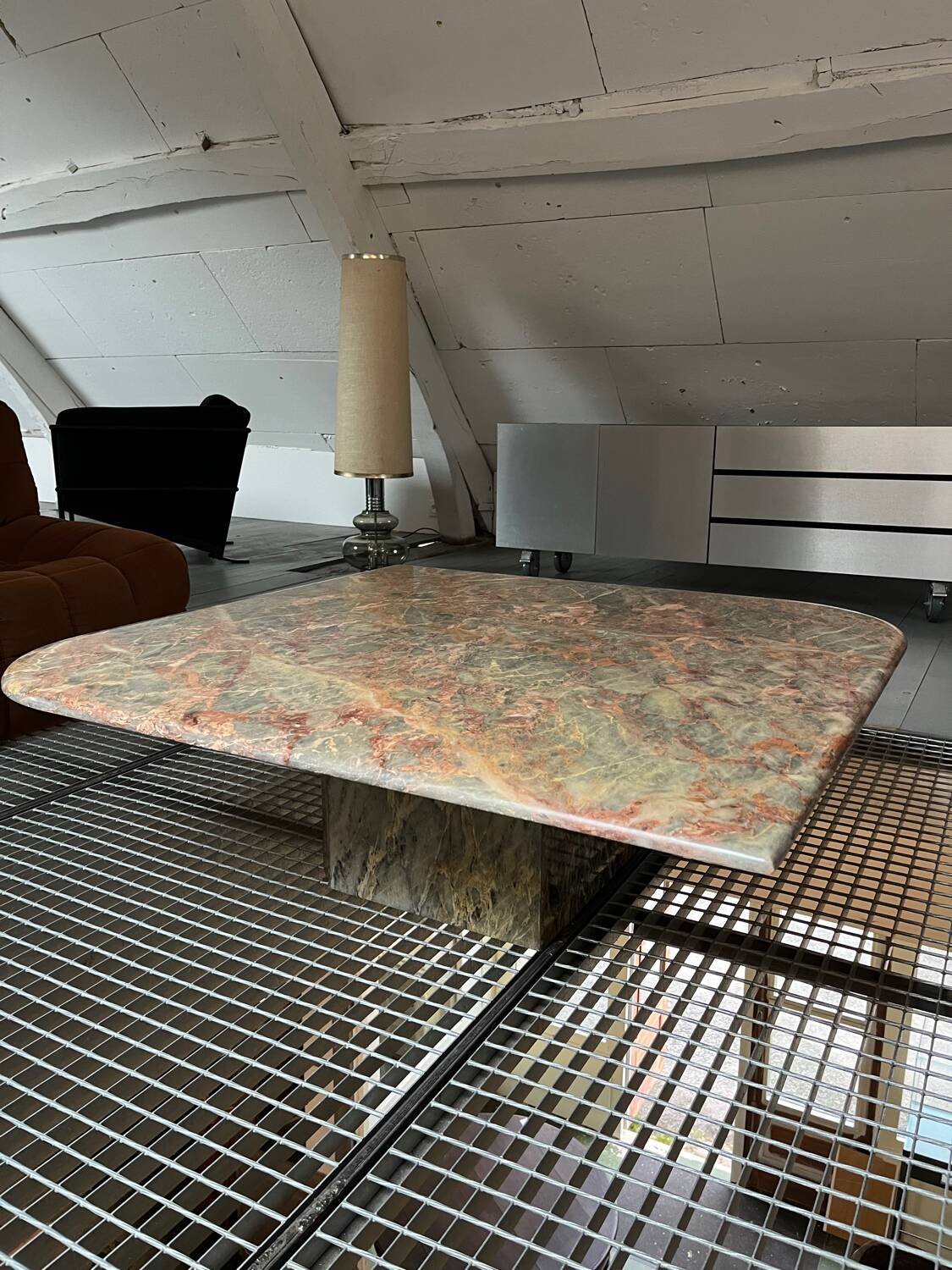 Marble coffee table