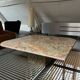 Marble coffee table