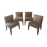 Set of 4 Ligne Roset chairs