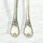 Christofle – 12-piece silver-plated fish cutlery set, Marly model