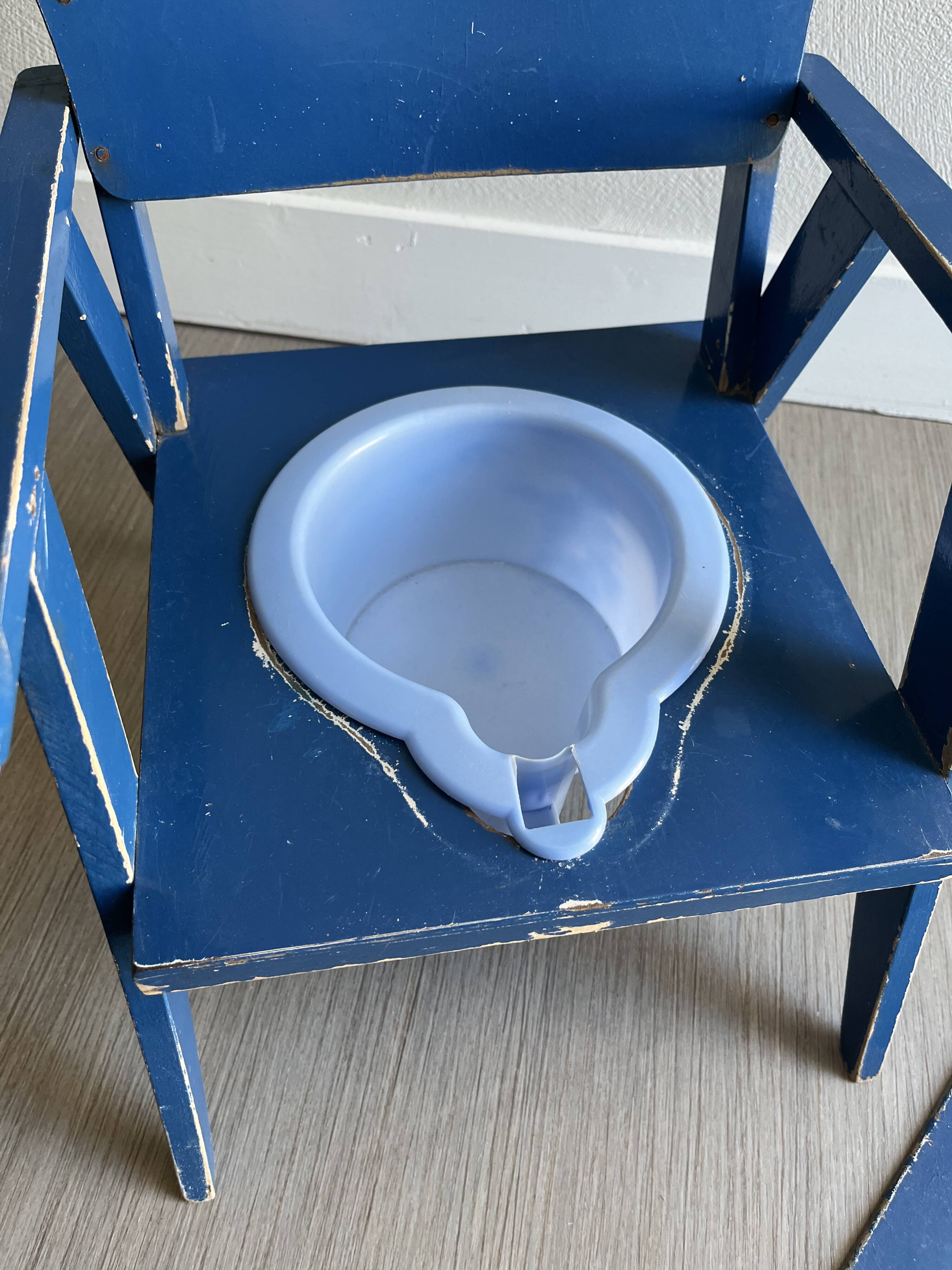 Vintage children's potty chair