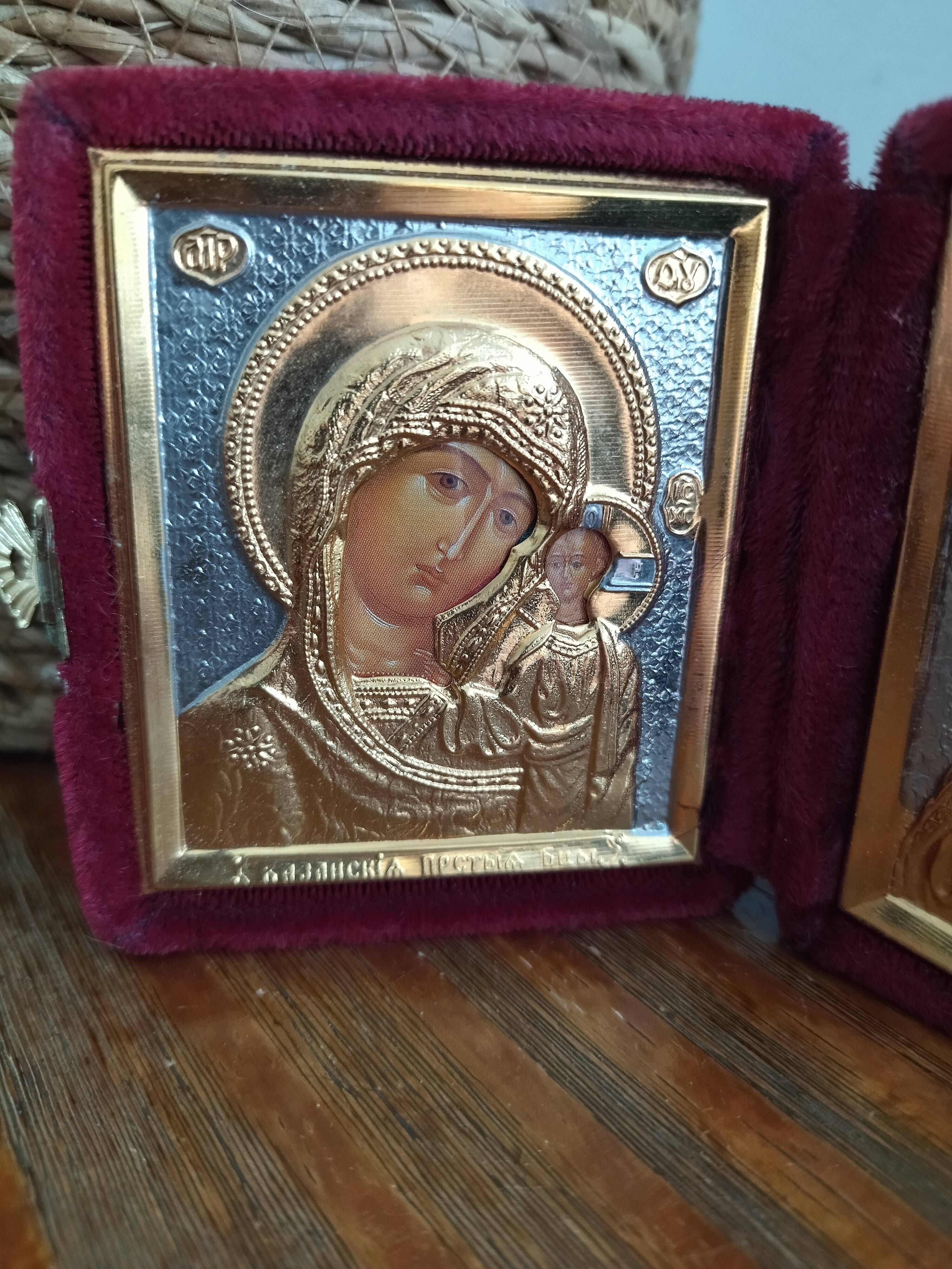 Prestigious Orthodox Icons – Gold & Silver Plating – Kazan and Vla