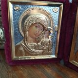 Prestigious Orthodox Icons – Gold & Silver Plating – Kazan and Vla