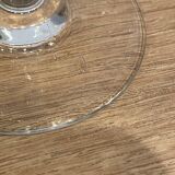 Set of 6 engraved wine glasses