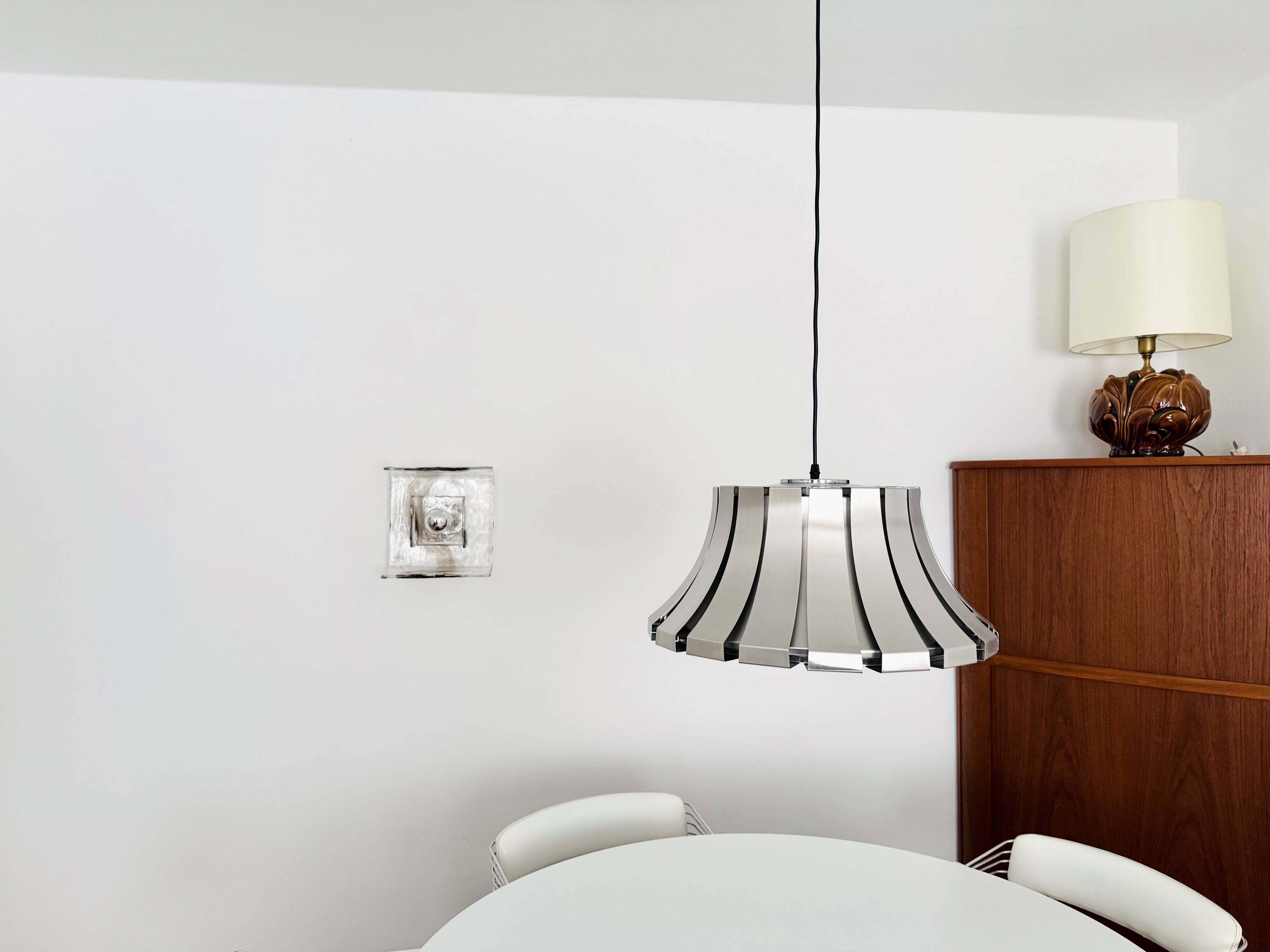 Set of 2 Murano Glass Wall or Ceiling Lamps by Carlo Nason for Mazzega