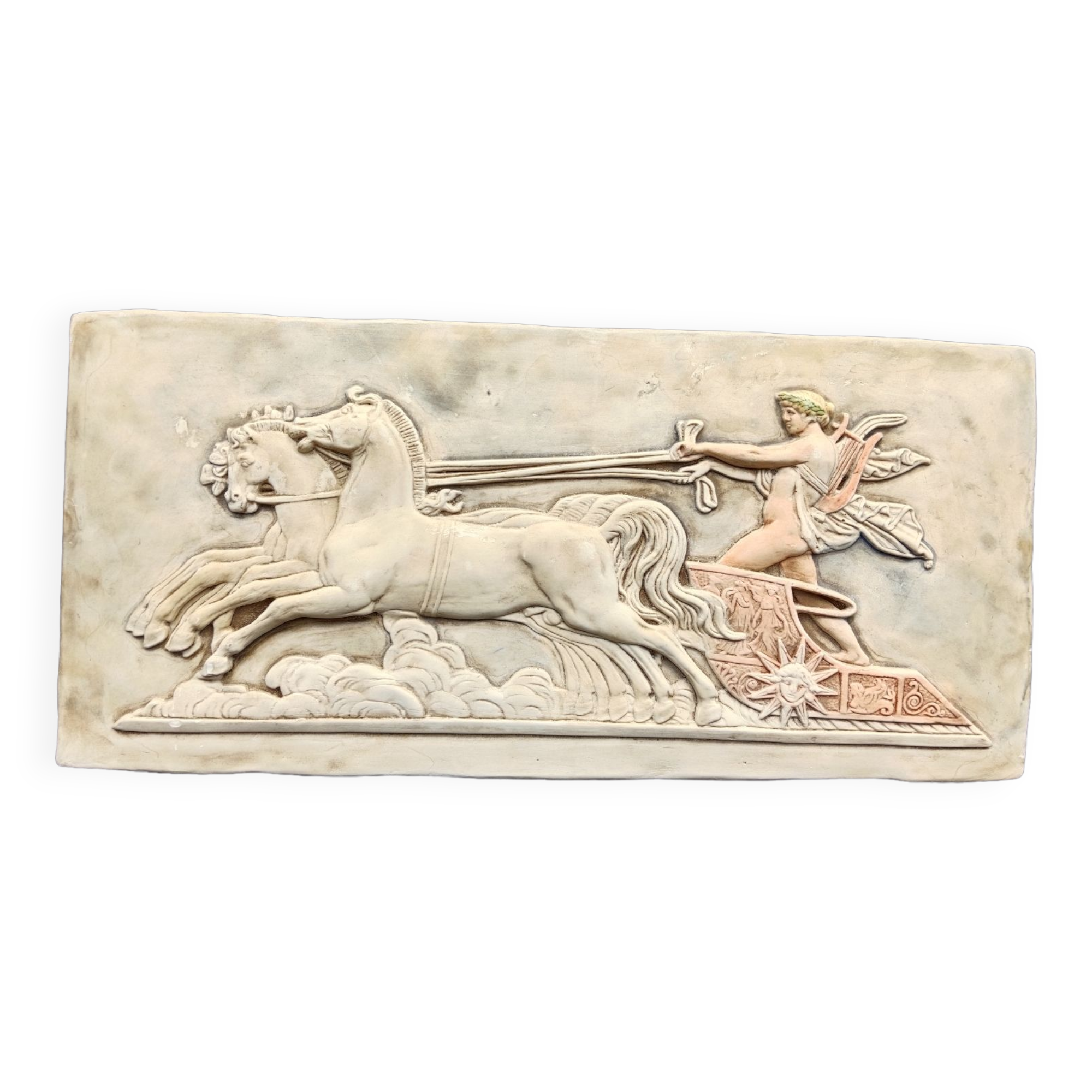 Plaster bas-relief