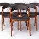 Set of 6 Danish Teak Dining Chairs by Korup Stolefabrik – 1960s Mid-Century
