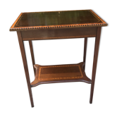 Table d'appoint console marquetée