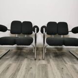 Mid-century restored armchairs