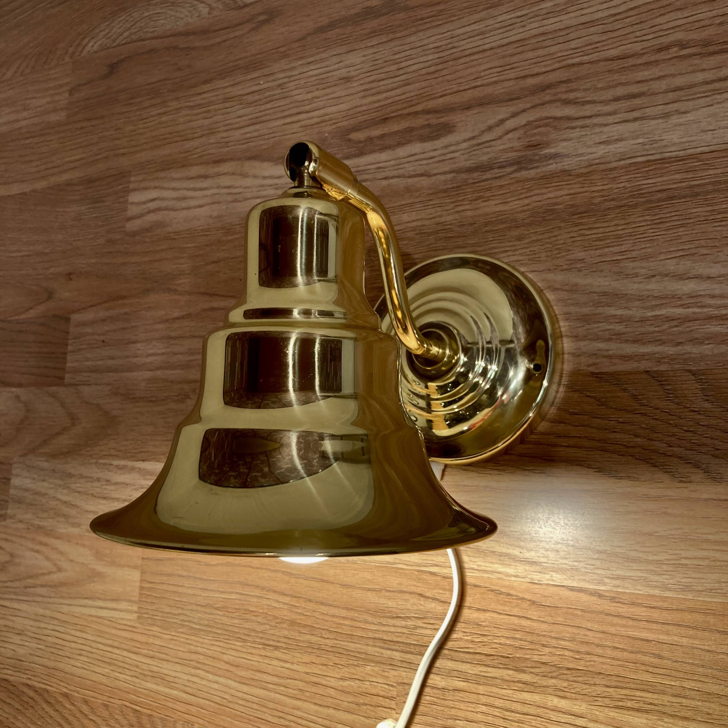 Pair of modular wall lights Scandinavian design 1960.