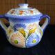 Large stockpot with lid - Henriot Quimper - Cordon Bleu decoration
