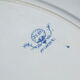 Plat Bordeaux Vieillard service Louis XV