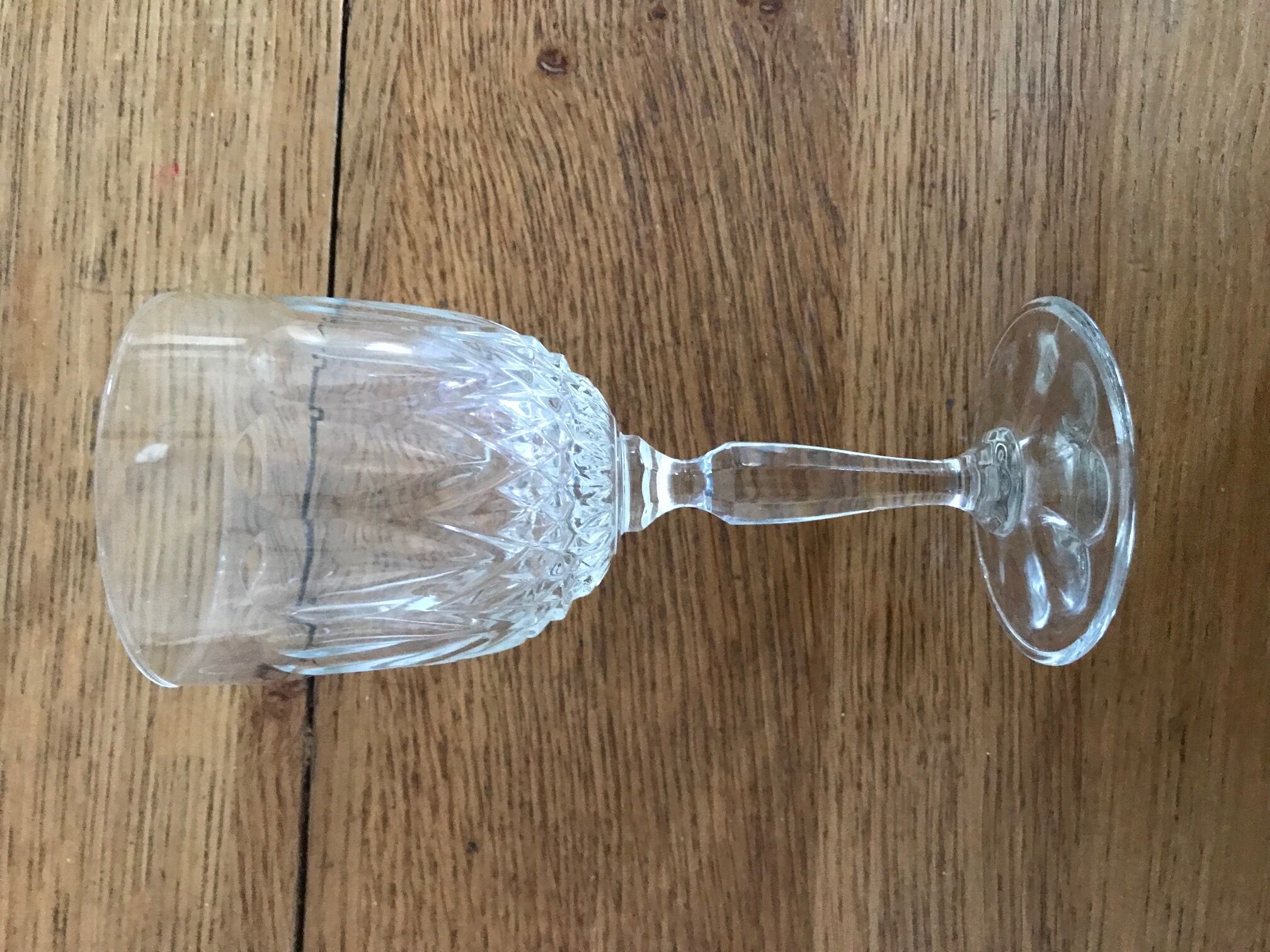 Set of 6 vintage walking glasses