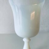 Antique white opaline vase