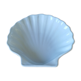 White dish scallop shell Emile Henry
