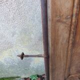 Double antique closet doors