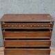 Commode style Louis XVI en acajou vers 1850