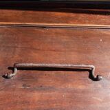 old walnut chest
