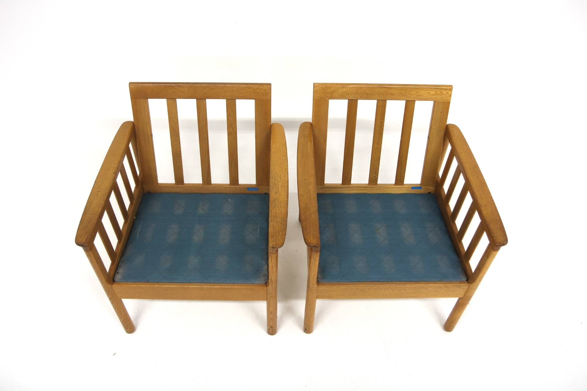 Set of 2 oak armchairs, Skaraborgs Möbelindustri, Sweden, 1960