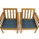 Set of 2 oak armchairs, Skaraborgs Möbelindustri, Sweden, 1960