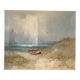 Tableau huile sur toile signée Karl Newman