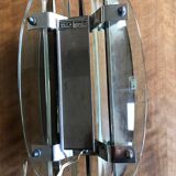 Large wall light  Veca glass Italian design 60s