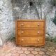 Vintage pine chest of drawers