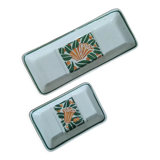 Empty pocket vintage ceramic soap holder