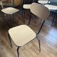 Set of 8 vintage Formica and metal chairs, 1960s-70s.