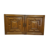 Oak doors (pair)