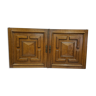 Oak doors (pair)