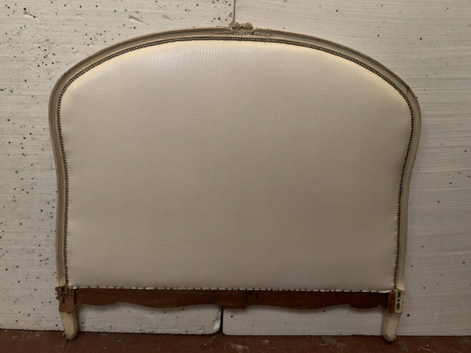 Louis XV style bed in 20th century patinated beech