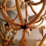 Rope chandelier